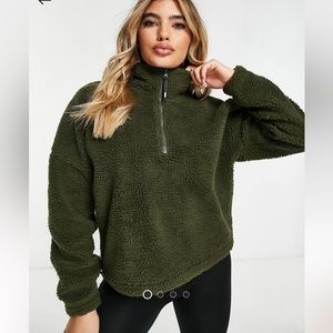 ASOS 4505 ski fleece quarter zip top